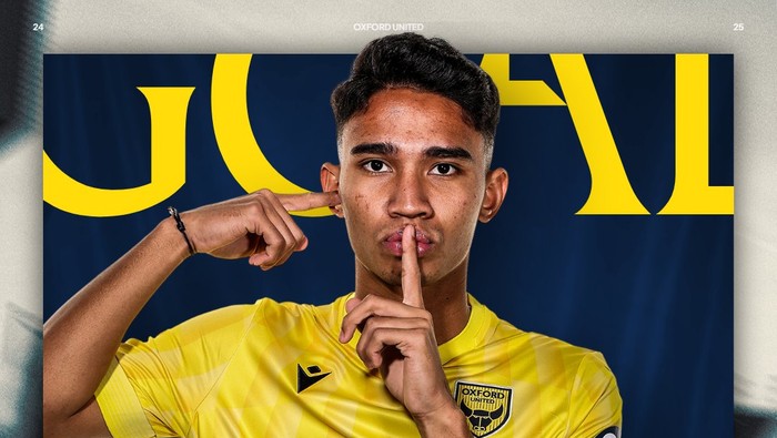 Marselino Ferdinan Marselino Ferdinan mencetak gol saat Oxford United U-21 bermain imbang melawan Luton Town U-21.