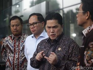 Lantik Dua Pejabat Kementerian BUMN, Erick Thohir Titip Danantara