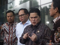 Lantik Dua Pejabat Kementerian BUMN, Erick Thohir Titip Danantara