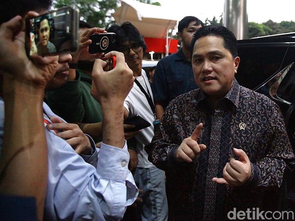 Momen Erick Thohir Sambangi KPK Bahas Pencegahan Korupsi di BUMN