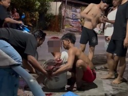 Kepala Pemuda Jombang Bersimbah Darah Dibacok Orang Tak Dikenal