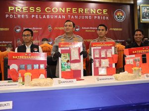 10 Kasus Narkoba Diungkap Polres Tanjung Priok, Barang Bukti Capai Miliaran