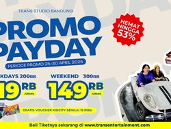 Promo Payday Trans Studio Bandung, Tiket Mulai Rp119 Ribu