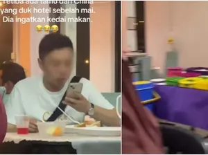 Kocak! Pria Ini Mengira Acara Open House Warung Makan Kocak! Pria Ini Mengira Acara Open House Warung Makan