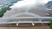 BBPJN Uji Stabilitas Jembatan Mahakam I Pasca Tabrakan Kapal
