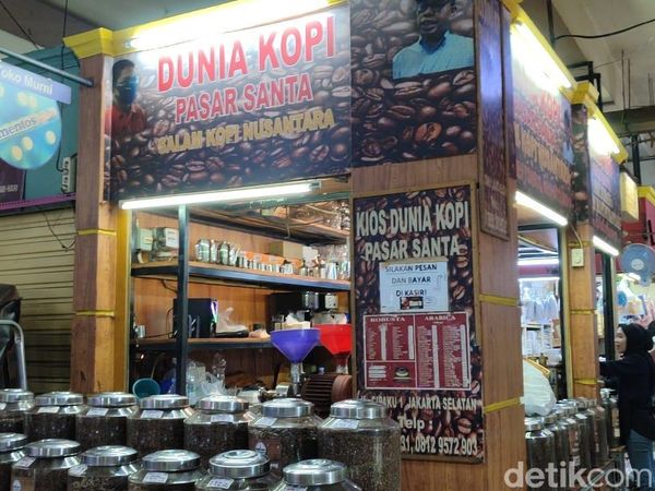 Potret Dunia Kopi di Pasar Santa