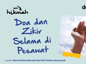 Doa dan Zikir Jemaah Haji Selama di Pesawat