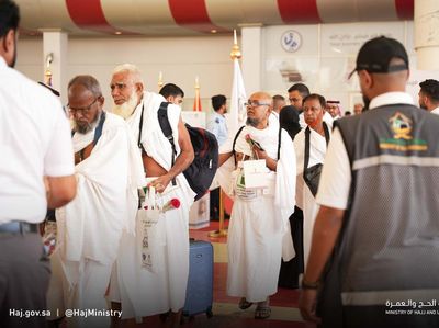 Jemaah Haji Malaysia-India Tiba di Arab Saudi