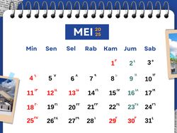 Tanggal Merah dan Cuti Bersama Mei 2025, Ada Long Weekend di Pekan Depan Tanggal Merah dan Cuti Bersama Mei 2025, Ada Long Weekend di Pekan Depan