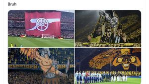 Meme Arsenal Keok dari PSG, Koreografi Suporter Diejek