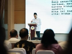 Mensos Gus Ipul Bacakan Puisi tentang Toleransi dan Persaudaraan