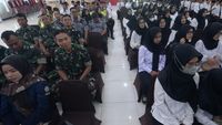 Momen Pengukuhan Satgas PPIH Embarkasi Solo 2025