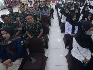 Momen Pengukuhan Satgas PPIH Embarkasi Solo 2025