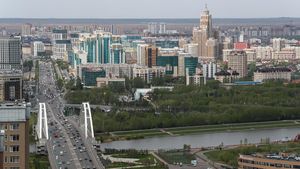 Panorama Astana Tampilkan Wajah Modern Ibu Kota Kazakhstan