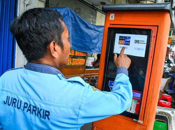 Pendapatan Mesin Parkir di Jakarta Menurun