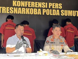 Polda Sumut Bongkar 5 Kg Sabu Modus Body Wrapping di Bandara Kualanamu