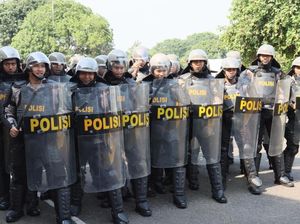 Polresta Bandara Soetta Gelar Pelatihan Pengendalian Massa Jelang May Day