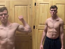 Pemuda Ini Melatih Tubuh Bagian Kiri Saja Saat Olahraga, Ototnya Kini Besar Sebelah