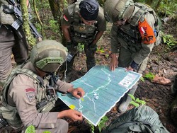 Brimob Sisir Manual Zona Merah Hutan Moskona Lokasi Iptu Tomi Marbun Hilang