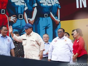 Video: Di Hadapan Prabowo, Serikat Buruh Tuntut Upah Layak-Satgas PHK Video: Di Hadapan Prabowo, Serikat Buruh Tuntut Upah Layak-Satgas PHK