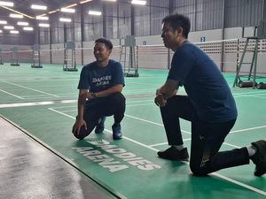 Hendra/Ahsan Buka Bisnis Lapangan Bulutangkis Daddies Arena Hendra/Ahsan Buka Bisnis Lapangan Bulutangkis Daddies Arena