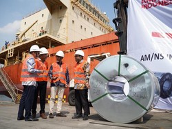 RI Ekspor 10.000 Ton Baja Lapis Seng ke AS US$ 10 Juta