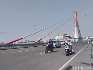 Potret Lengangnya Jalanan Bandung Saat Libur Hari Buruh 2025