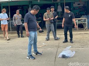 Pedagang Pempek Tikam 2 Pria di Pasar Angso Duo Jambi, Satu Orang Tewas