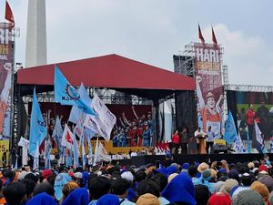 Prabowo Hadiri Aksi May Day, Buruh Bilang Begini Prabowo Hadiri Aksi May Day, Buruh Bilang Begini