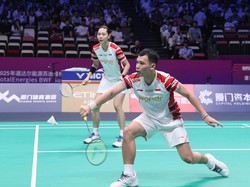 Piala Sudirman 2025: Rinov/Gloria Kalah, Indonesia 0-1 Thailand