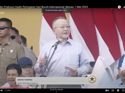 Prabowo Hadiri Acara May Day, Sekjen Buruh Sedunia: Ini Sangat Bersejarah