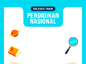 Selamat Hari Pendidikan Nasional! Ini Link 10 Twibbon Hardiknas 2025