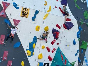 3 Atlet Indonesia Lolos Semifinal Kategori Lead IFSC Climbing World Cup 2025
