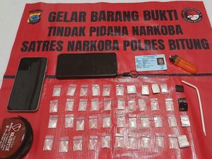 Polisi Bongkar Jaringan Pengedar Sabu di Bitung, 3 Orang Ditangkap