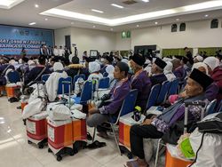 384 Calon Haji Asal NTB Terbang ke Tanah Suci, 1 Gagal Terbang gegara Hamil