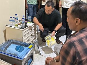 Polisi Bongkar Rumah Pengemasan Narkoba di Medan, 72 Kg Sabu Disita