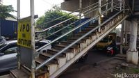 Penampakan Terkini Proses Perbaikan JPO Tipar Cakung