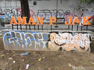 Aksi Vandalisme yang Kembali Cemari Taman Pajak Cirebon