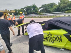5 Fakta Lamborghini Crazy Rich Surabaya Tabrak Ignis di Tol Jombang