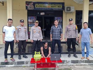 Maling di Musi Rawas Ditangkap Saat Hendak Jual Barang Curian