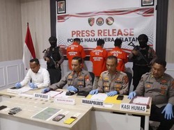 Polisi Tangkap 3 Pengedar Sabu-Ganja di Halmahera Selatan