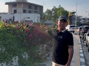 Wawalkot Zaki Temukan Taman Tak Terawat-Lampu Hilang di Kebun Bunga Medan Wawalkot Zaki Temukan Taman Tak Terawat-Lampu Hilang di Kebun Bunga Medan
