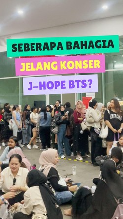 Video Bahagianya ARMY Jelang HOPE ON THE STAGE j-hope BTS