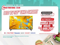 Banjir Promo di Transmart, TV LED 65 Inch Diskon Rp 3,6 Jutaan!