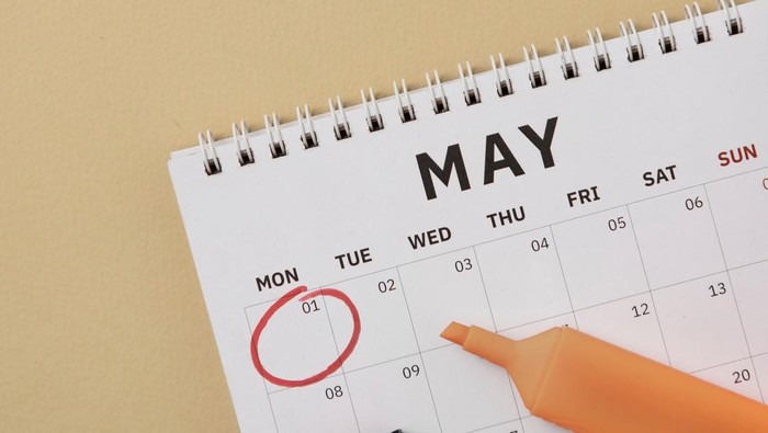 Kalender bulan Mei
