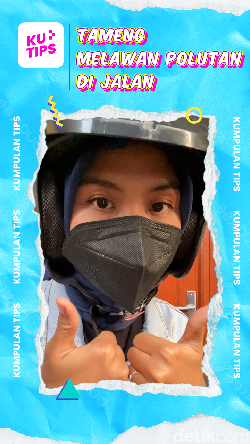 Video KuTips: Tameng Buat Para Bikers Lawan Polutan di Jalanan