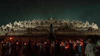 Puluhan Ribu Umat Buddha Bakal Hadiri Waisak di Candi Borobudur