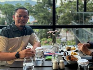 Walkot Pekanbaru Susul Menteri PU ke Padang Demi Perjuangkan Infrastruktur