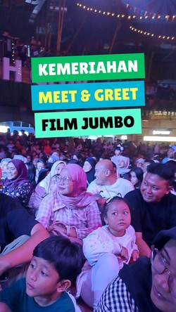 Video: Reaksi Fan Cilik Menonton Meet and Greet Film Jumbo