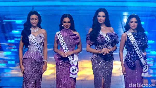 Potret Top 4 Puteri Indonesia 2025, Sarjana Psikologi Hingga Kedokteran